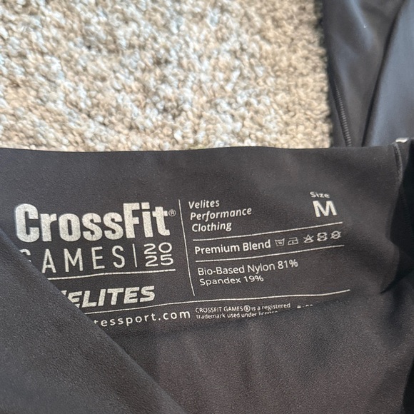 Black Athletic Leggings with Number 36 - Picture 2 of 3